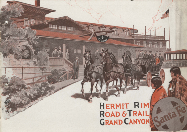 Hermit Rim Road & Trail, Grand Canyon, 1915