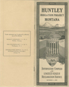 Huntley irrigation project, Montana, 1909