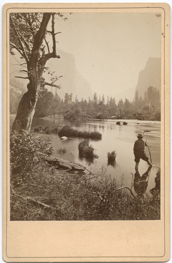 Yosemite Valley from Rocky Ford, 1872, by Eadweard Muybridge