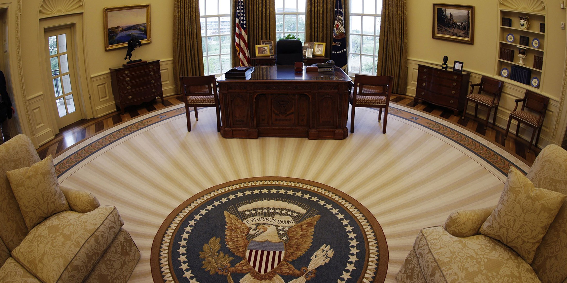 Bush Library Oval Office